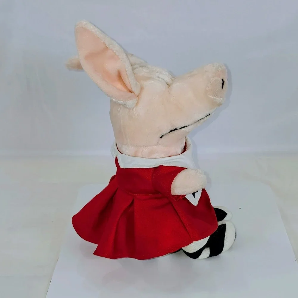 GUND Olivia Pig Plush Stuffed Animal Red Sailor Dress 12